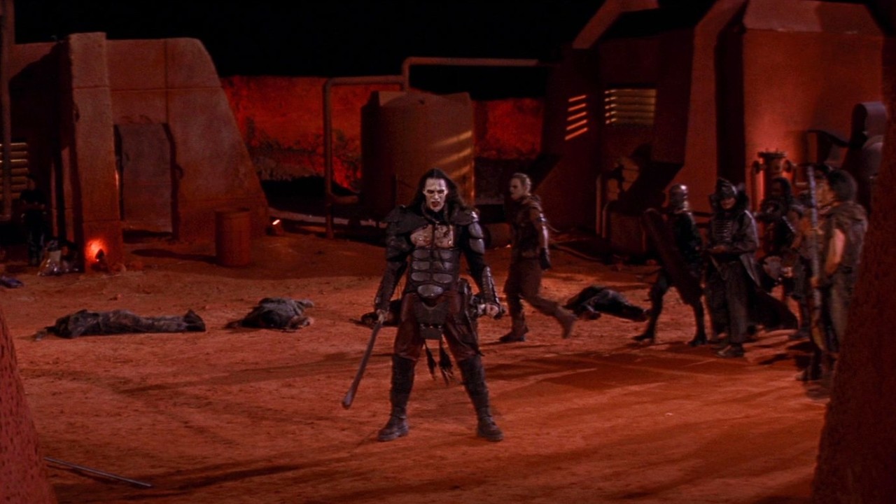 Still from the movie Ghosts of Mars (2001).