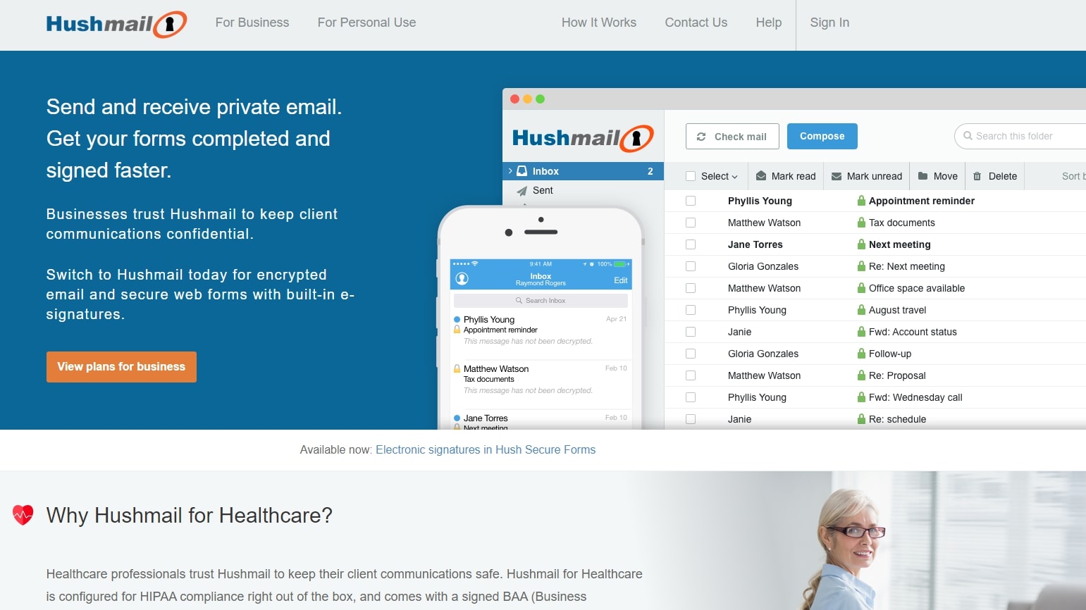 Hushmail secure email review | TechRadar