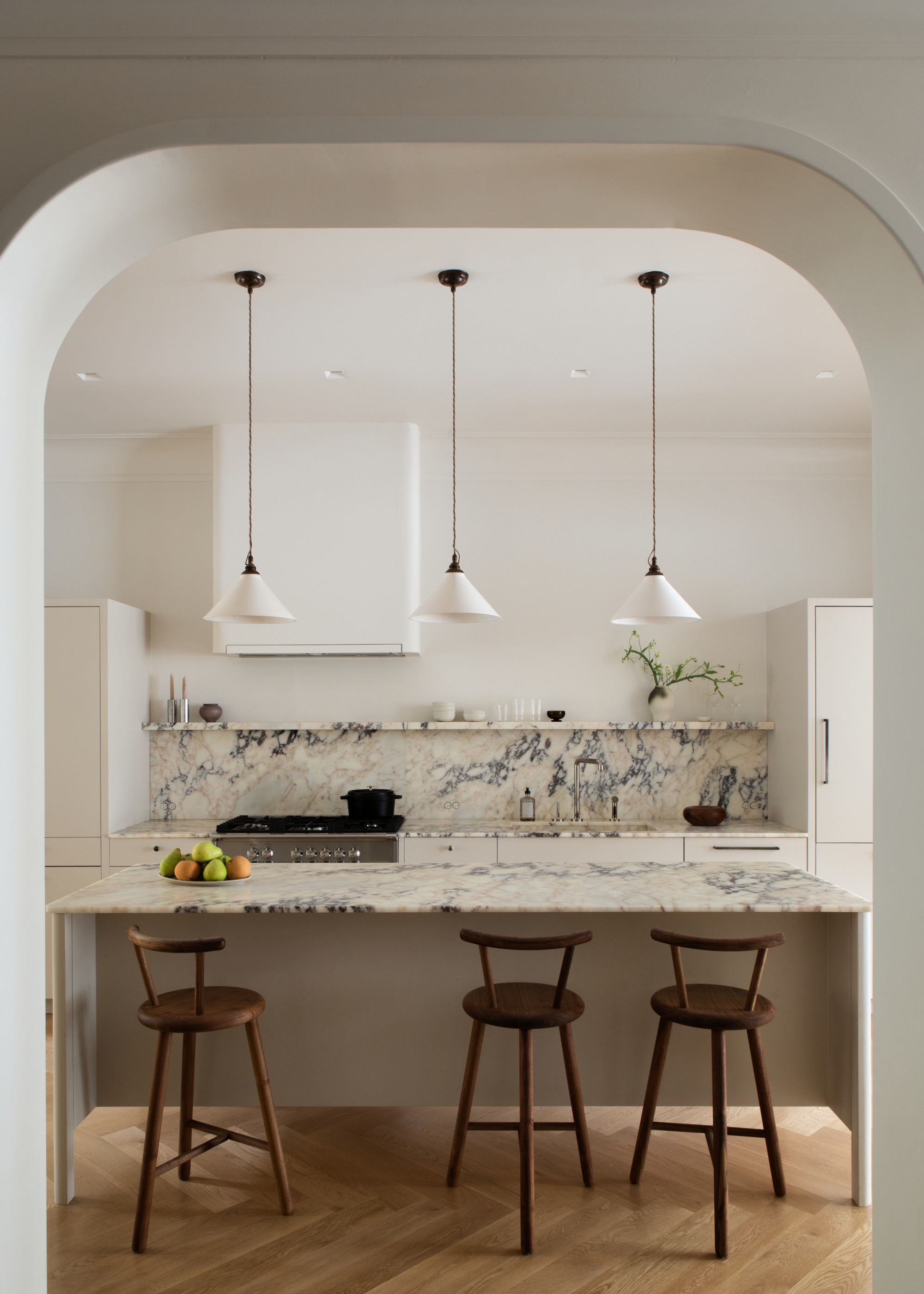 A minimalist kitchen