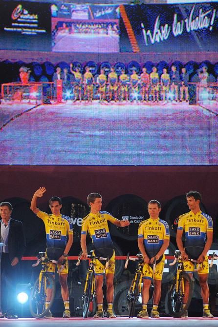 Team Saxo-Tinkoff is presented