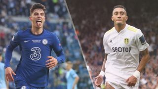 Kai Havertz of Chelsea and Raphinha of Leeds United could both feature in the Chelsea vs Leeds United live stream