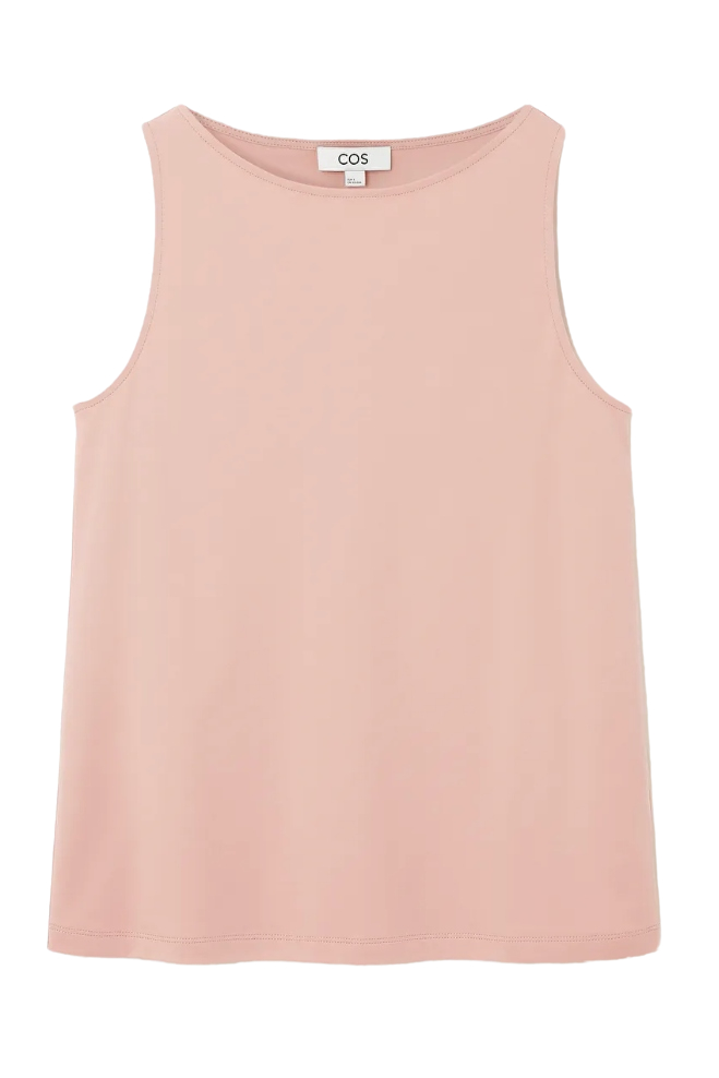 Boat-Neck Tank Top