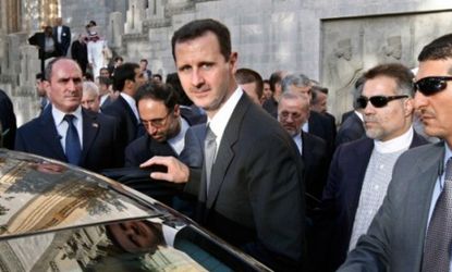 Syrian President Bashar al-Assad pictured in Iran Oct. 2, 2010
