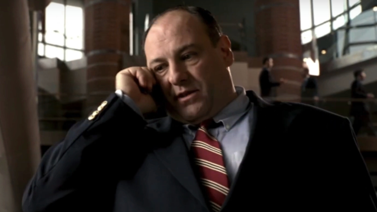 Scene from a crazy dream sequence in The Sopranos