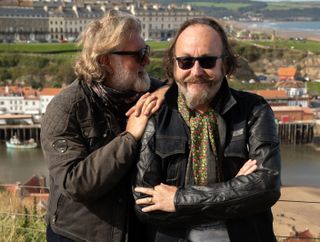 'The Hairy Bikers Go North' follows Si King and Dave Myers, and here they are in Whitby.