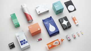 Minimalist packaging boxes and tubes