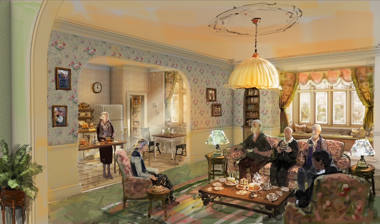 Concept art from the film