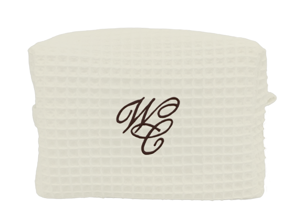 Westmoreland Cosmetics Waffle Bag