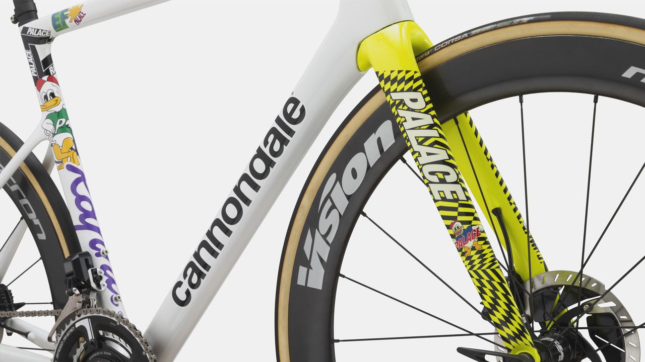 EF Pro Cycling x Palace Skateboards Cannondale bike