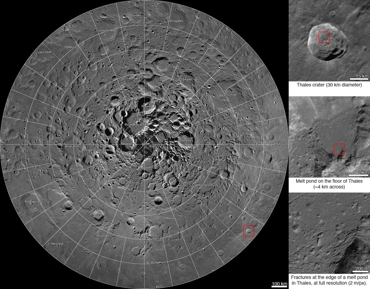 Lunar Reconnaissance Orbiter Mosaic