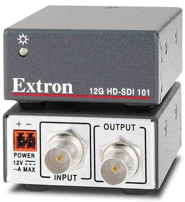 New Extron 12G-SDI Cable Equalizer Supports 4K Video