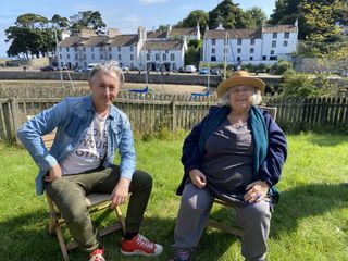 TV tonight Alan Cumming and Miriam Margolyes.