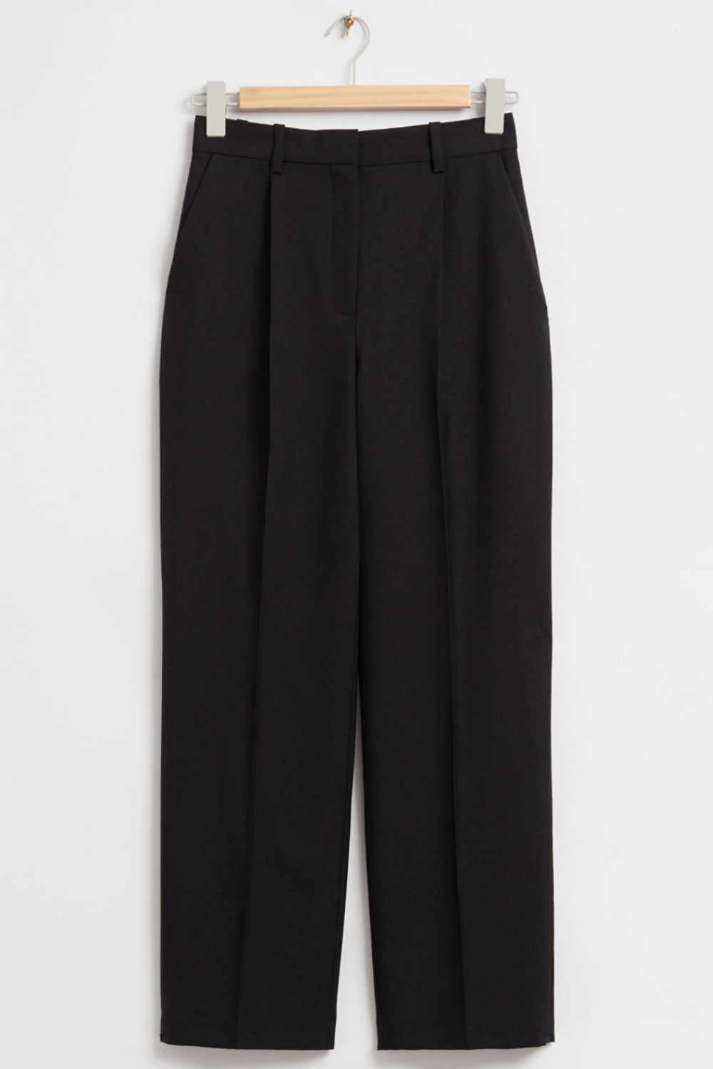& Other Stories Tailored Straight Wide-Leg Trousers