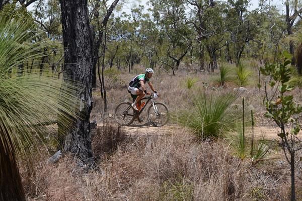Ivan Rybarik (Rubena Rocky Trail Racing CZE) in the lead
