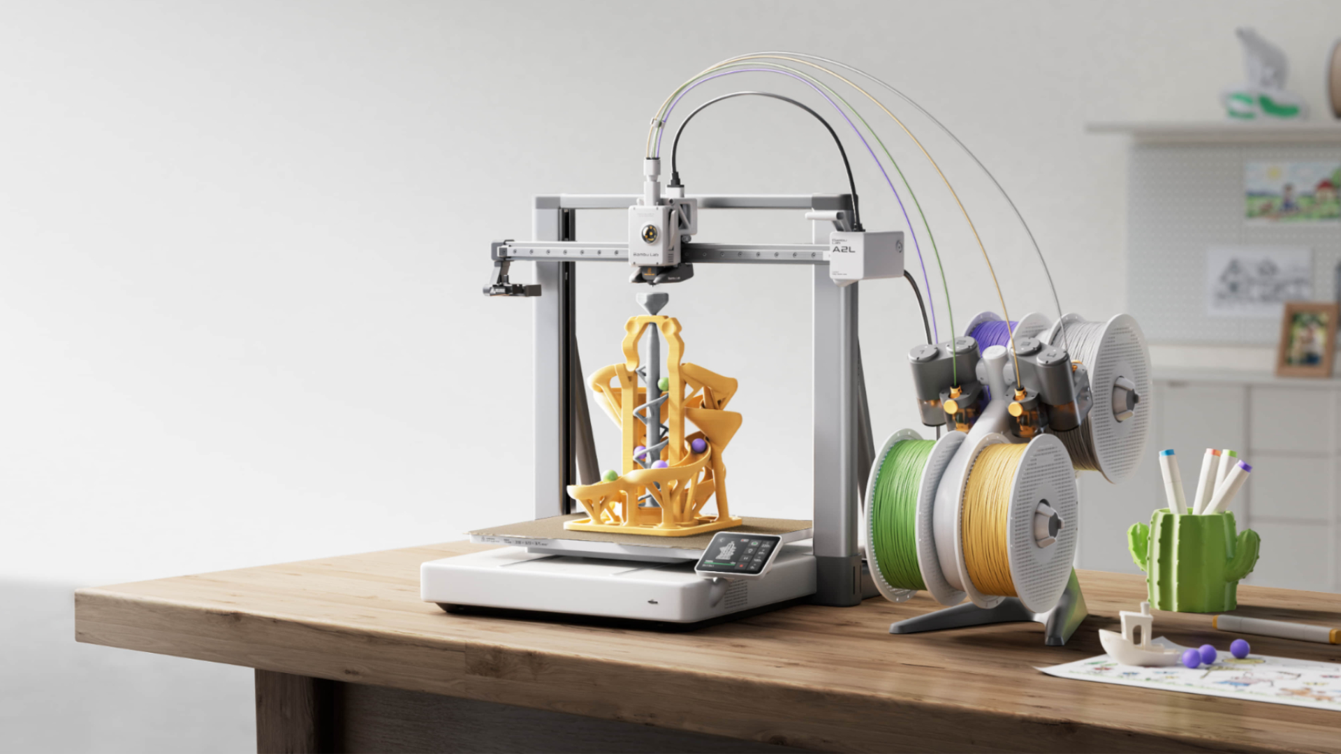 Bambu Lab PLA Pure with the A2L printer