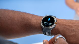 Getting an energy score on a Samsung Galaxy Watch Ultra