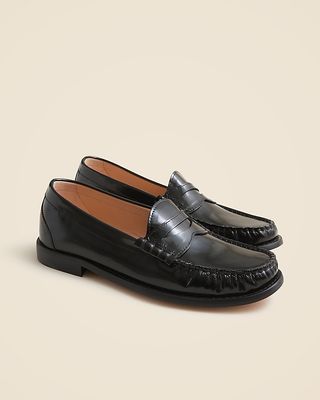 New Winona Penny Loafers in Italian Spazzolato Leather