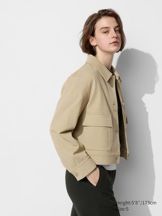 Uniqlo, Jersey Relaxed Jacket