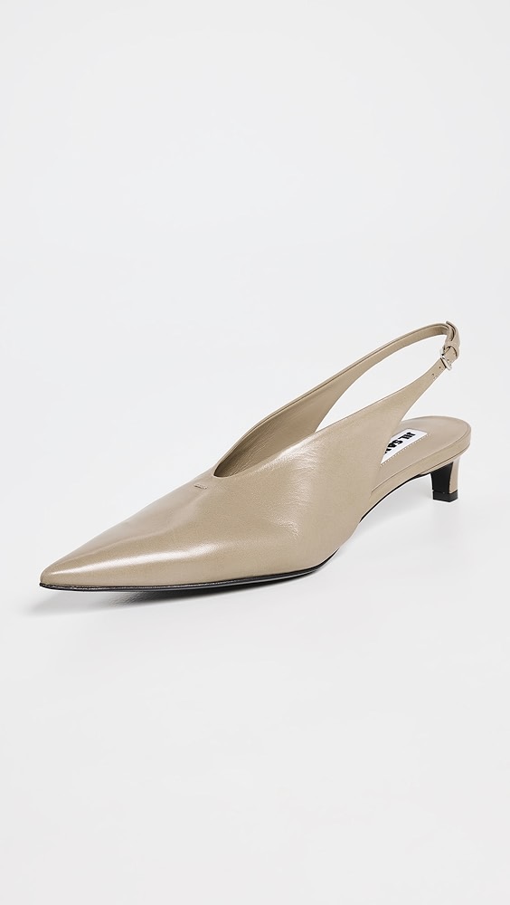 Jil Sander slingback pump