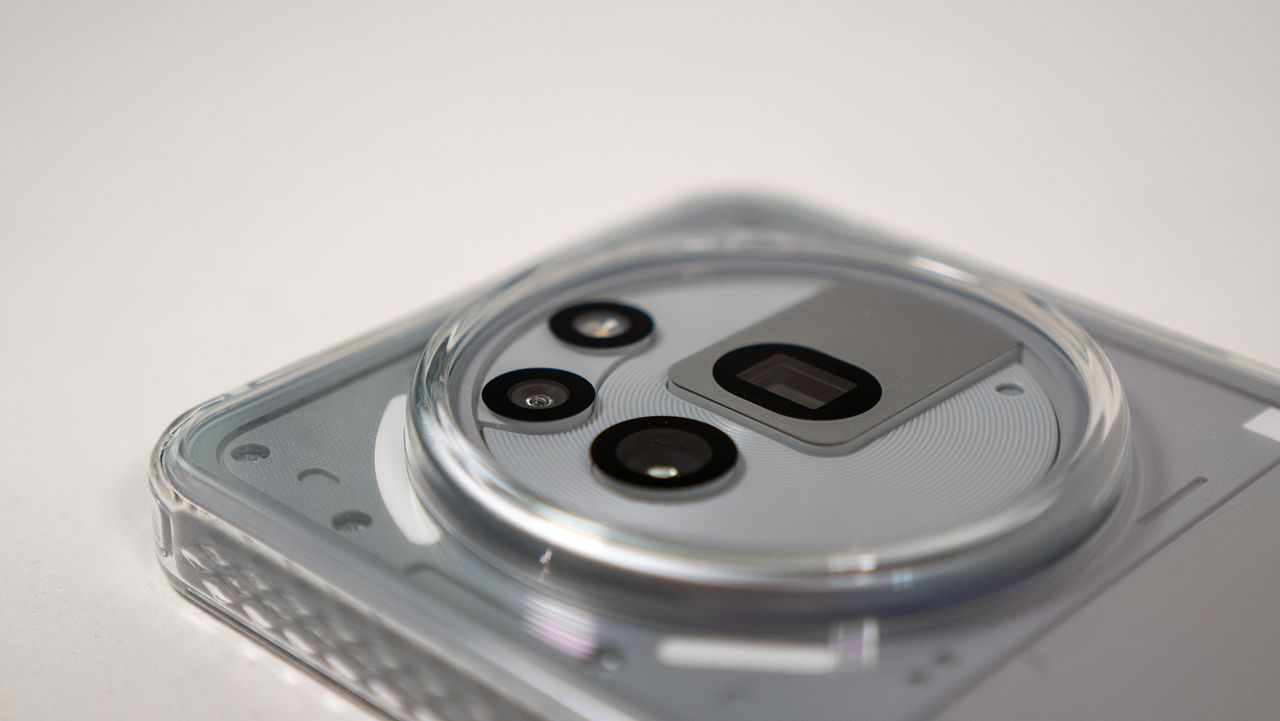 A close-up look at Tudia Lucion cases for the Nothing Phone 3a Pro