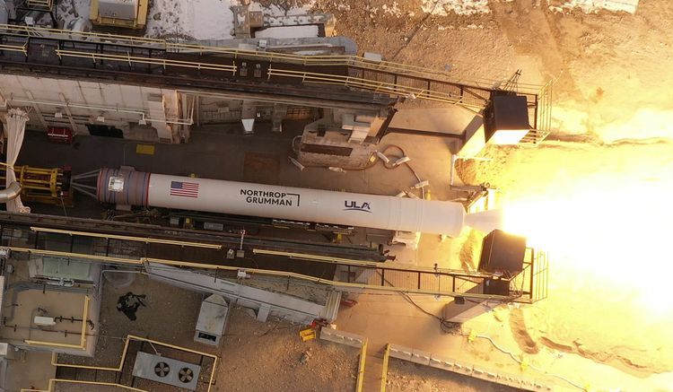 Northrop Grumman conducted a validation test of its GEM 63XL rocket motor on Jan. 21, 2021, at its Promontory, Utah, facility. The GEM 63XL will support the United Launch Alliance’s Vulcan Centaur launch vehicle.