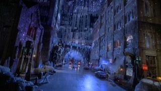 Frozen Gotham City in Batman & Robin