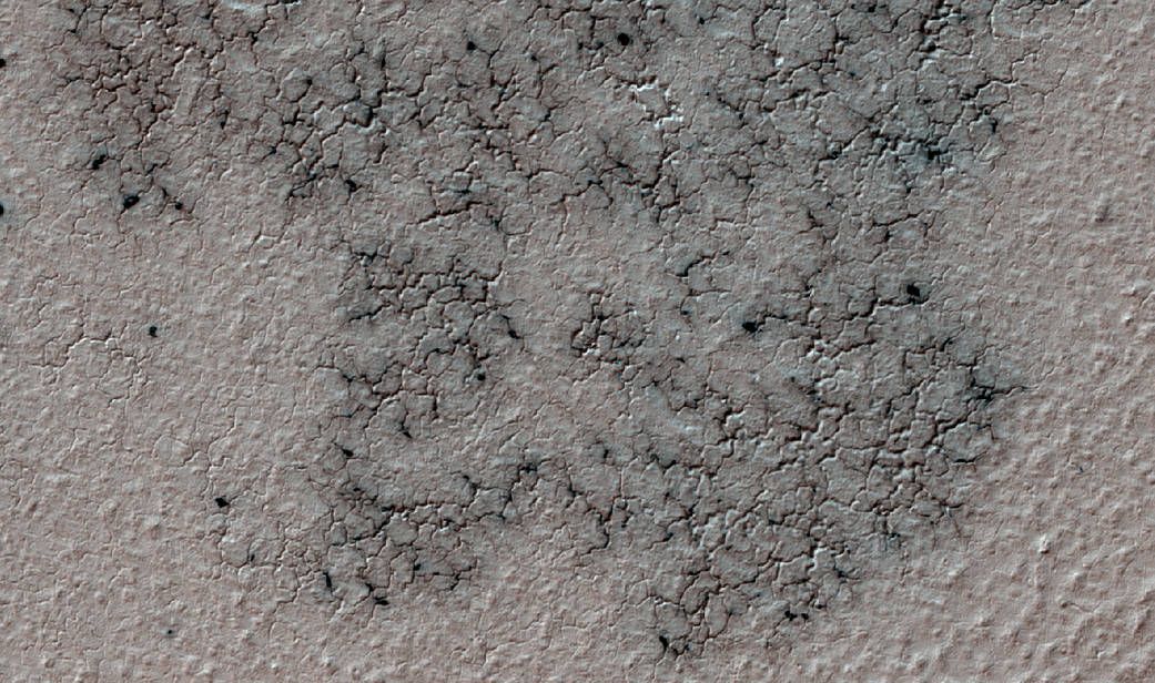 Mystery of creepy 'spiders' on Mars solved after 20 years of research