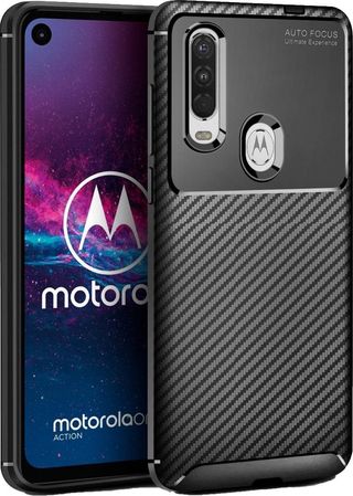 Olixar Carbon Fiber Moto One Action Case