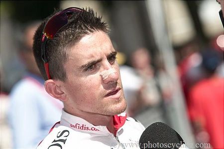 Former Tour de France stage winner Samuel Dumoulin (Cofidis)