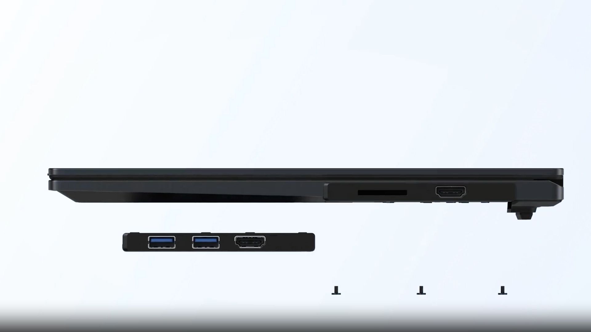 Schenker Element 16 semi-modular laptop with an Intel Core Ultra Series 3 chip