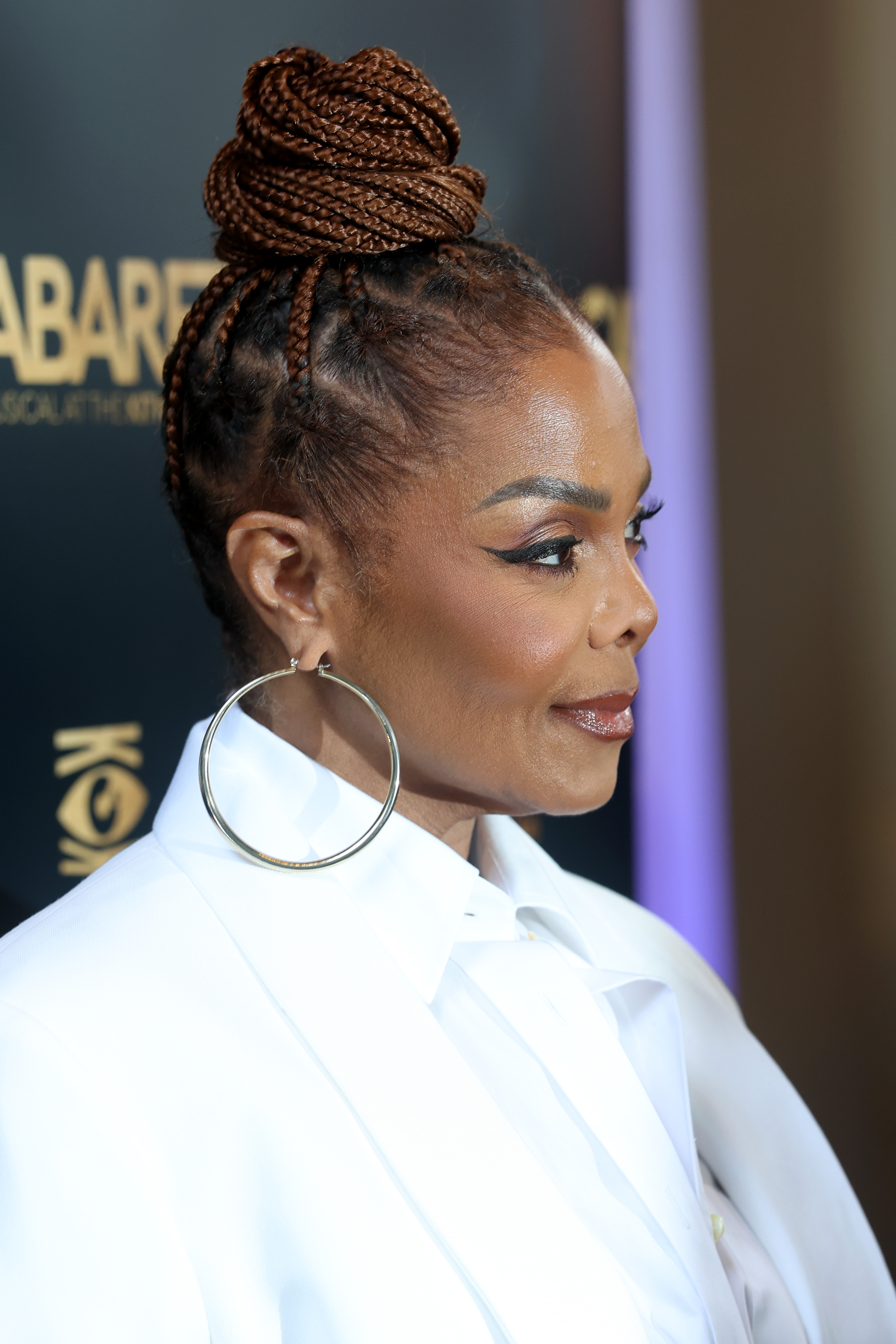 Janet Jackson attends the &quot;Cabaret&quot; 1500th Gala Performance at The Kit Kat Club on July 07, 2025 in London, England.