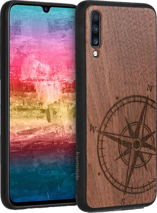 Kwmobile Wooden Galaxy A70 Render