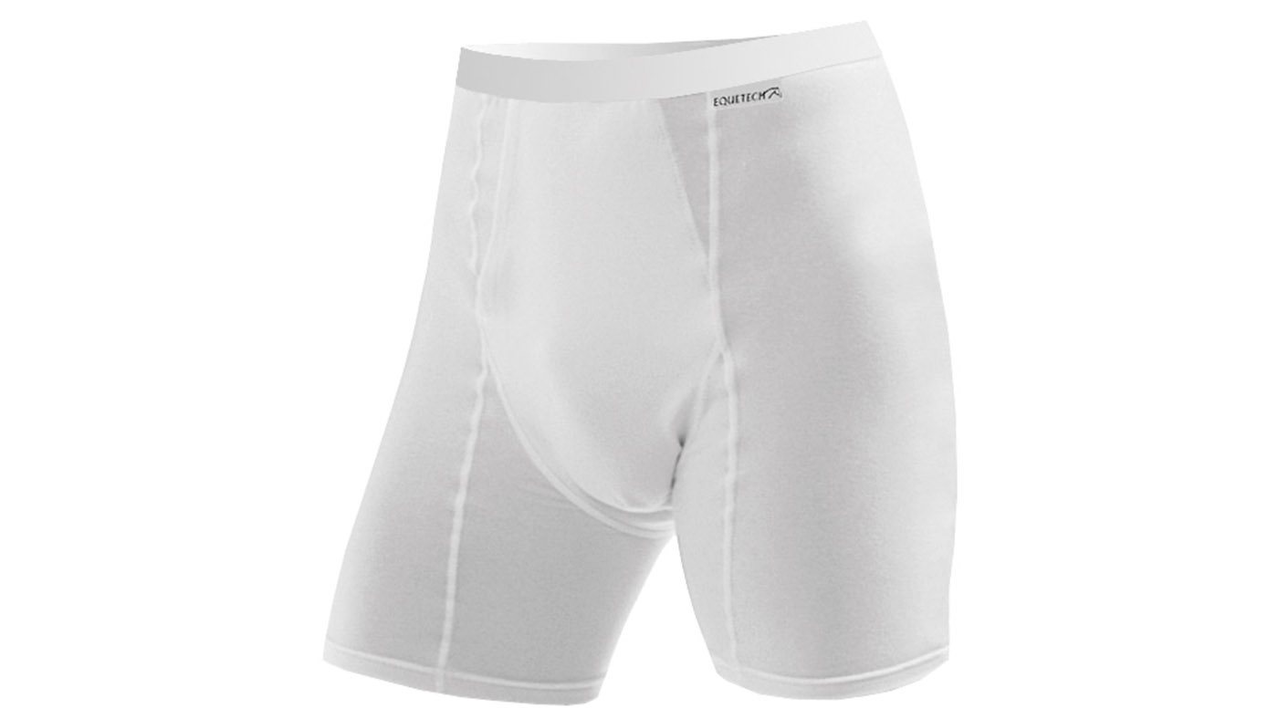 Equetech boxer shorts for horse riders