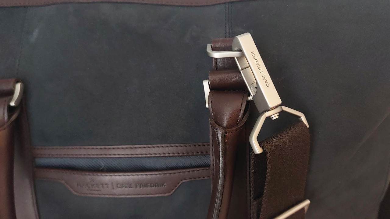 Carl Friedrik x Hackett London Compact Weekender