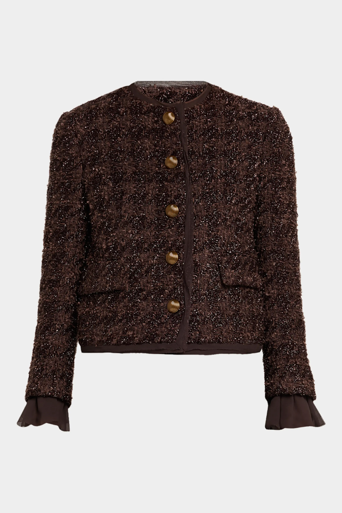 Veronica Beard, Audrina Metallic Tweed Jacket