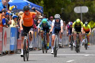Chlow Hosking won stage 1 of the 2020 Women's Tour Down Under