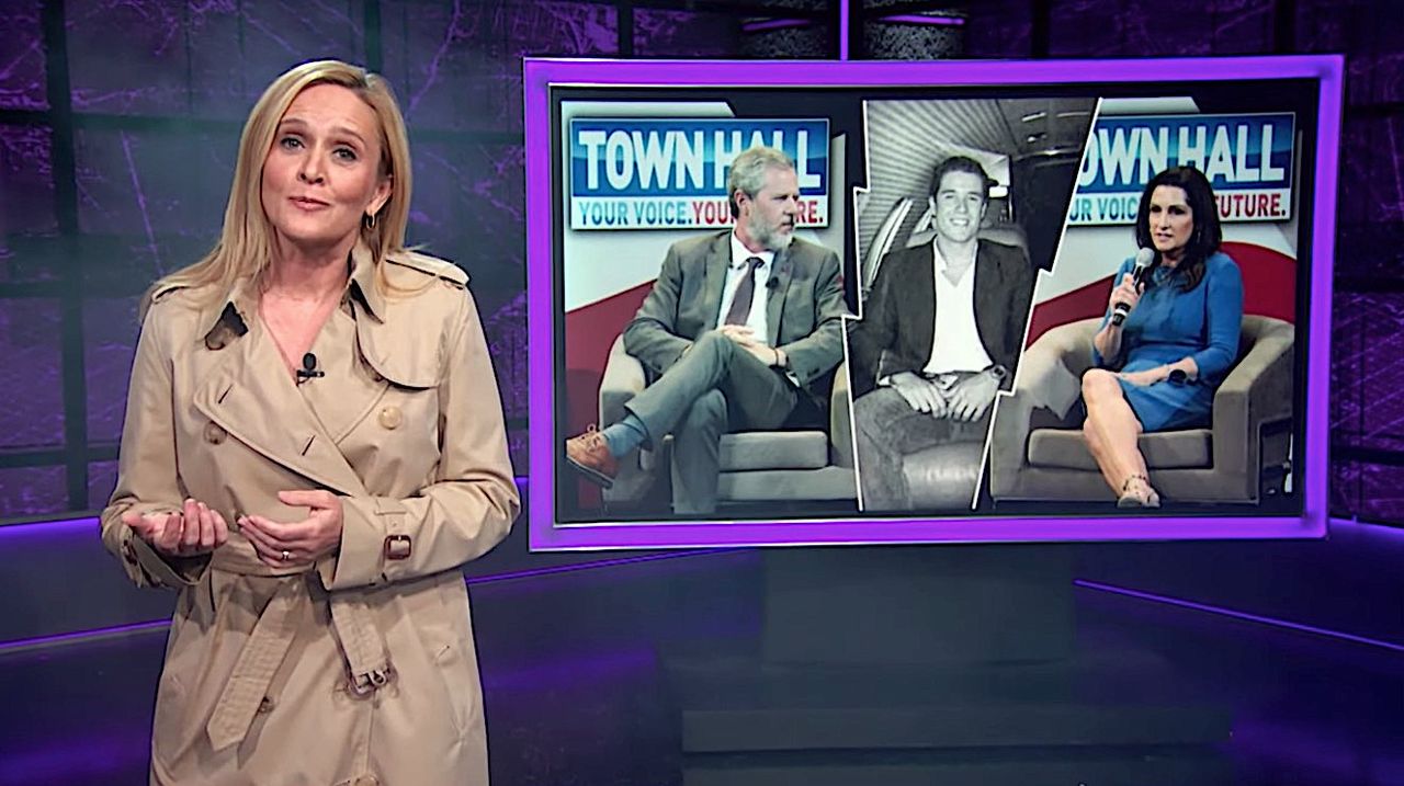 Samantha Bee answers the big question about Jerry Falwell Jr. and the &amp;quot;poll boy&amp;quot;