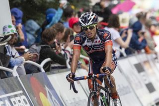 Brenes proving himself as a trainee at USA Pro Challenge