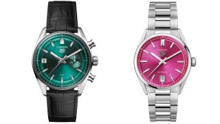 Watch trends: coloured dials