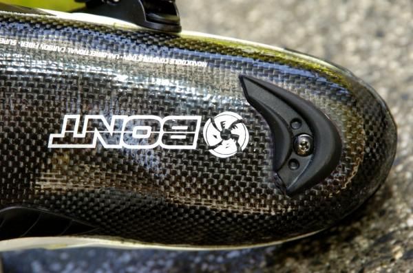 Both the heel and toe treads are replaceable