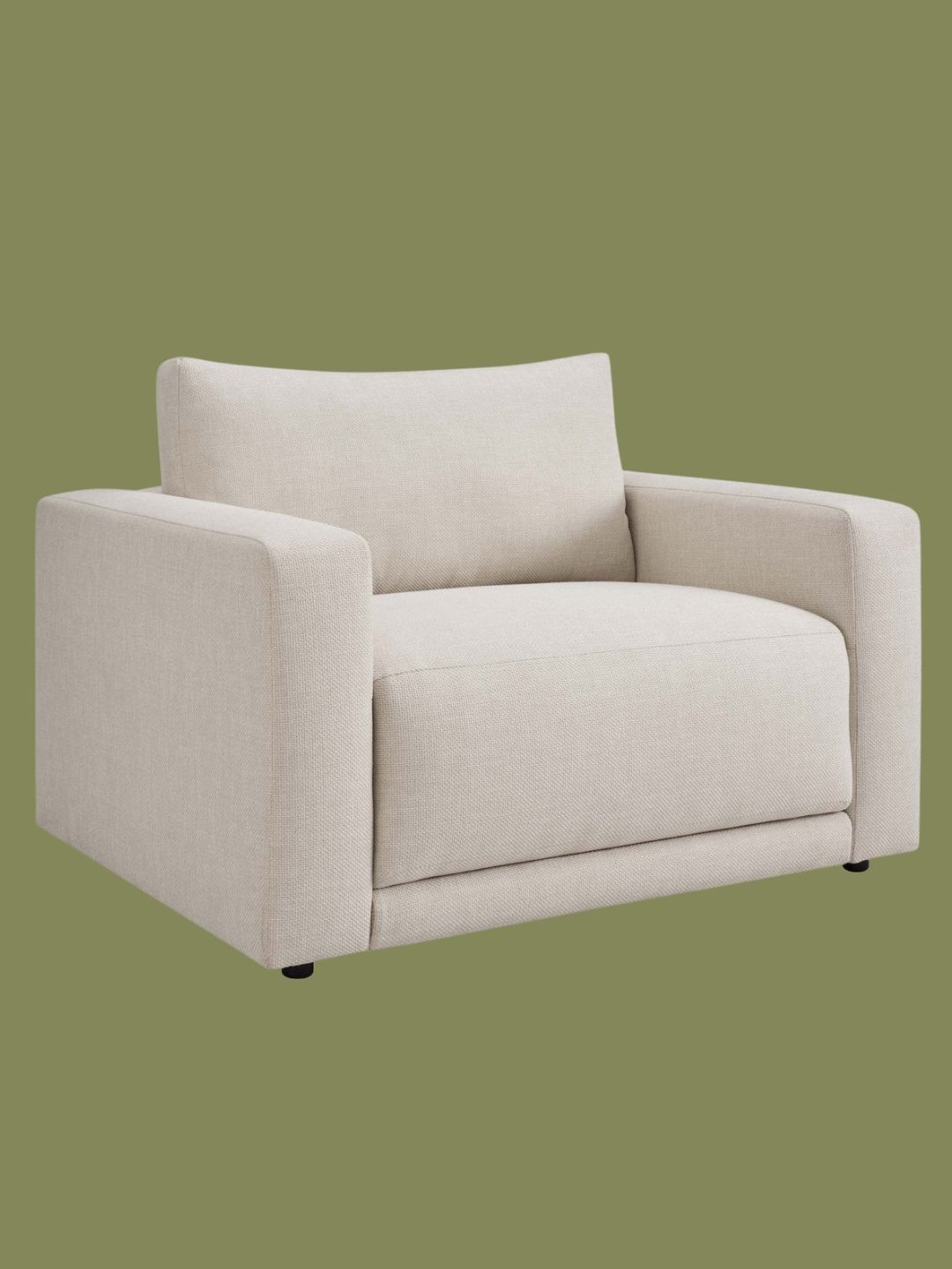 DUSK, Chicago Loveseat in Beige