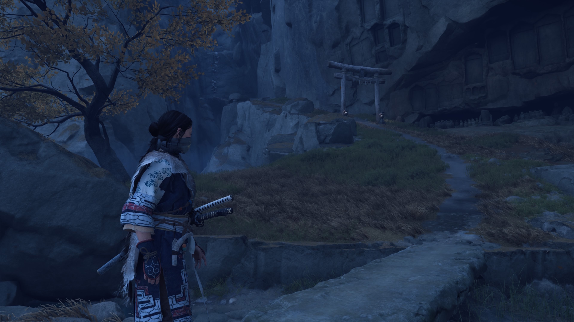 Ghost of Yotei shrine screenshot