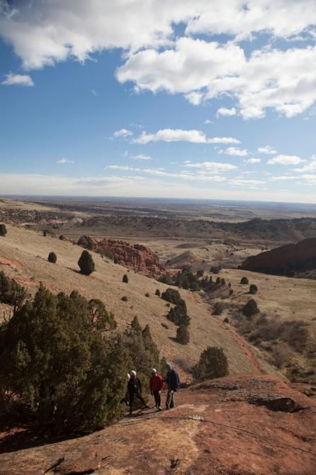 New Garmin-Sharp riders as well as staff gathered in Boulder for wilderness team building exercises
