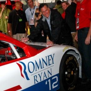 The Romney race car