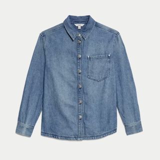 M&S Denim Collared Shirt