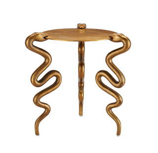 Snake accent table.