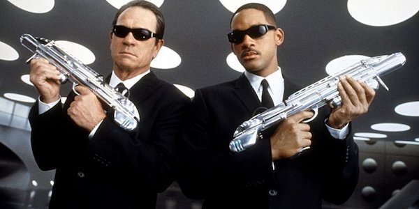 Will Smith and Tommy Lee Jones in Men in Black