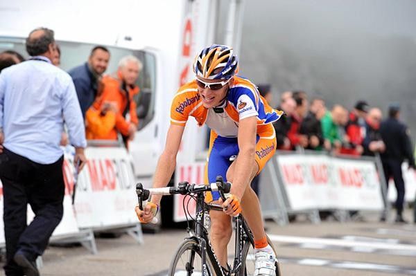 Robert Gesink (Rabobank) had an impressive ride.