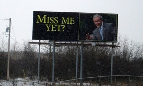 misses george w. bush?