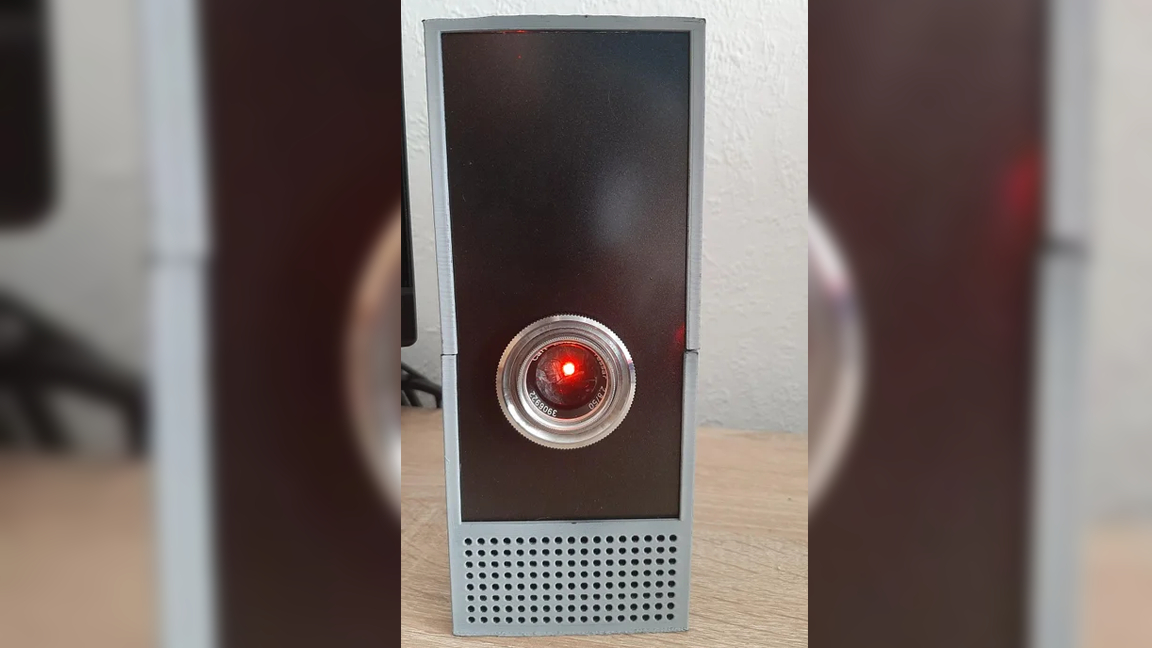 bølge tom asiatisk Raspberry Pi Hal 9000 Project Listens with Alexa Voice Service | Tom's  Hardware